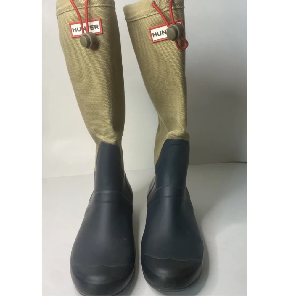 Rare Hunter Canvas rain/duck boots. - Picture 4 of 6